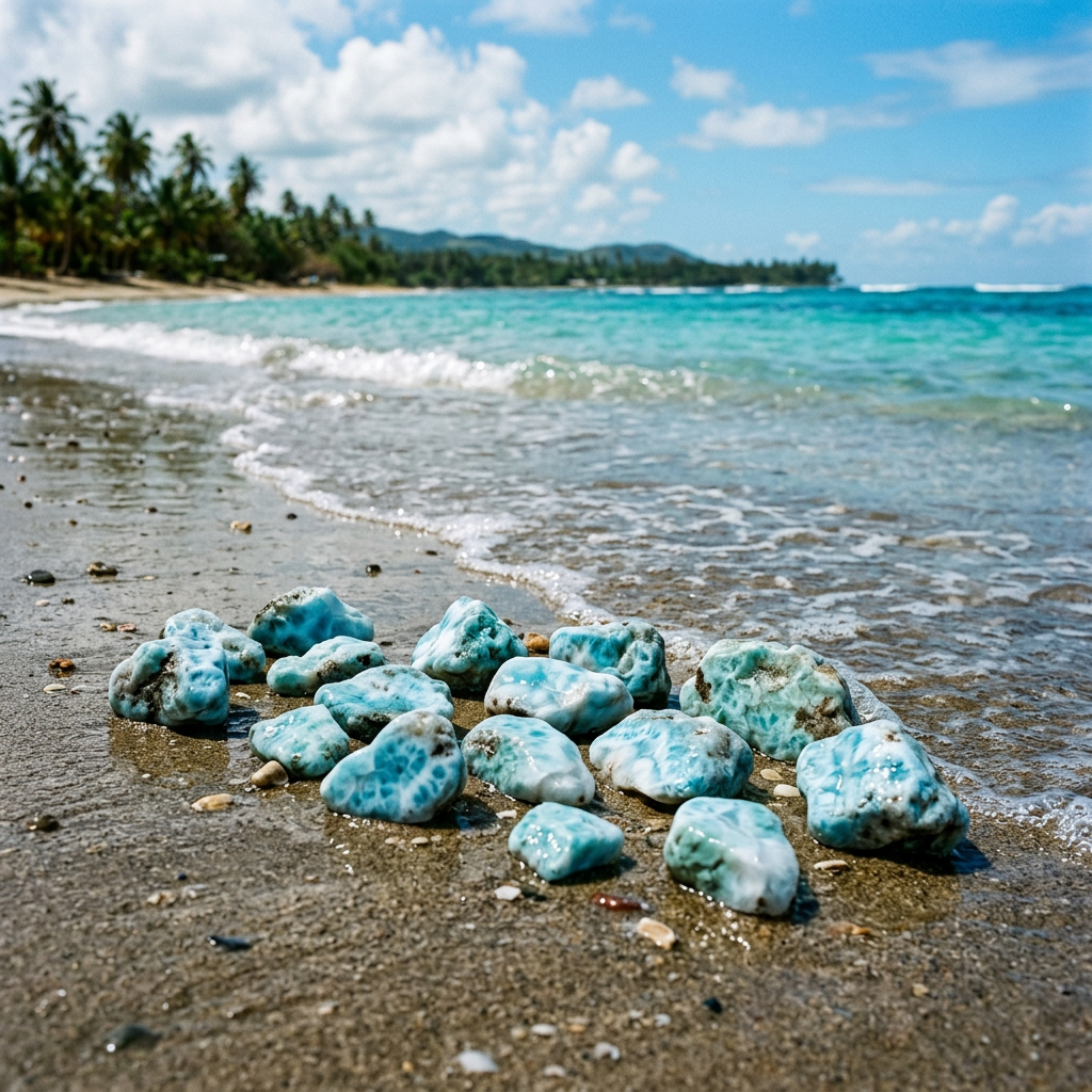 Larimar: The Ocean Stone of the Caribbean — Healing, Culture, and Meaning